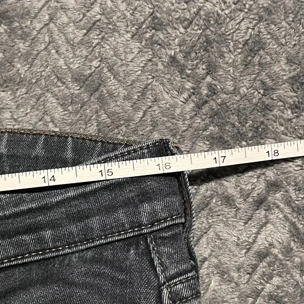 PAIGE Federal Jeans Acid Wash Dark Blue Men's Slim Straight Size 31 - Picture 12 of 13